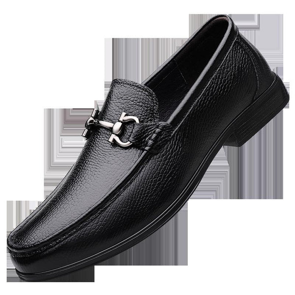 Men's Genuine Leather Driving Loafers Slip-On Moccasins Comfortable Casual Shoes