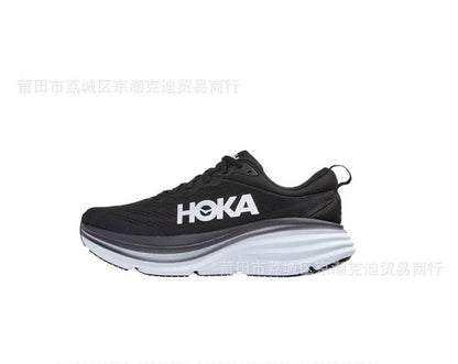 HOKA Bondi 8 Road-Running Shoes for Men & Women | Lightweight Low-Top Sneakers for Daily Wear