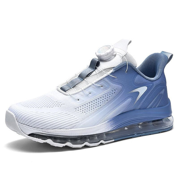 Men's Extra Wide Size 47 48 Breathable Running Shoes with Full-Length Air Cushion & Mesh Upper
