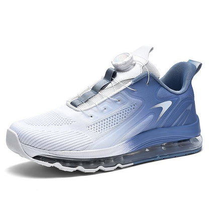 Men's Extra Wide Size 47 48 Breathable Running Shoes with Full-Length Air Cushion & Mesh Upper