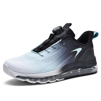 Men's Extra Wide Size 47 48 Breathable Running Shoes with Full-Length Air Cushion & Mesh Upper