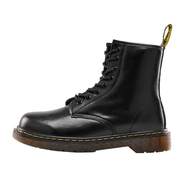 Men's Waterproof Timberland Style Boots Genuine Leather Work Boots Chunky Sole Ankle Boots