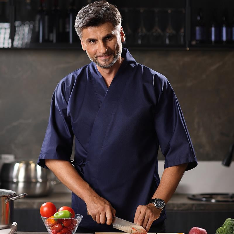 Custom Japanese Chef Uniform Sushi Restaurant Kimono Workwear