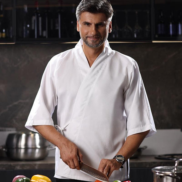 Custom Japanese Chef Uniform Sushi Restaurant Kimono Workwear