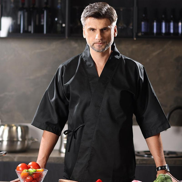 Custom Japanese Chef Uniform Sushi Restaurant Kimono Workwear