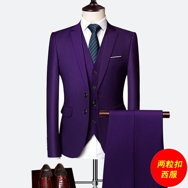 비즈니스, 결혼식 및 공식 행사에 적합한 남성용 블랙 정장 재킷