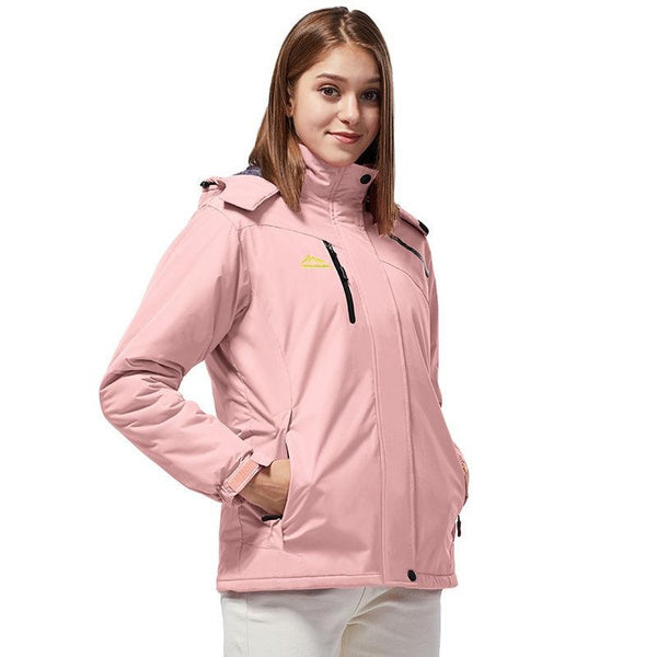 Men's Winter Jacket Fleece Lined Thickened Windproof Parka for Dad Grandpa