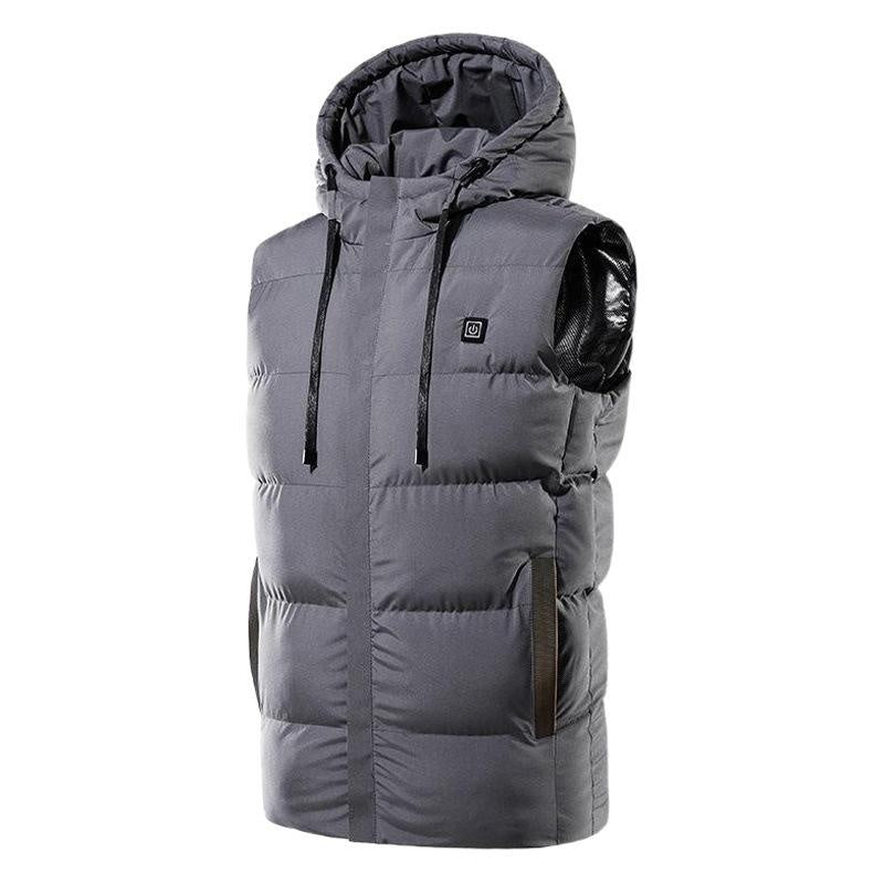 USB Heated Vest for Men and Women, Rechargeable Electric Warming Jacket with Smart Thermostat Control