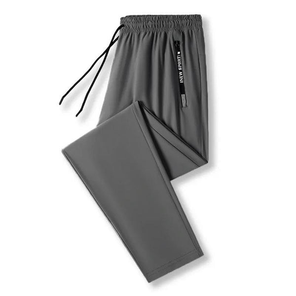 Men's Lightweight Quick-Dry Stretch Pants with Cooling Fabric for Summer and Spring
