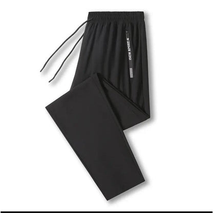 Men's Lightweight Quick-Dry Stretch Pants with Cooling Fabric for Summer and Spring