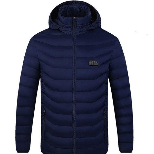 Smart Heated Jacket with USB Power & Multi-Zone Control - Men's & Women's Electric Warming Coat