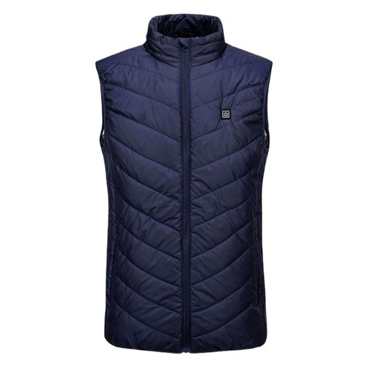 Heated Vest with 17-Zone Heating | Large Size Electric Warming Vest for Cold Weather