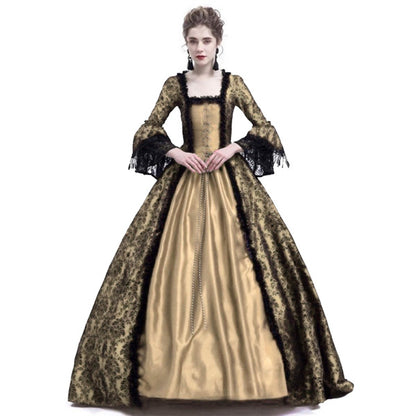 Victorian Medieval Renaissance Ball Gown Dress for Theater & Cosplay