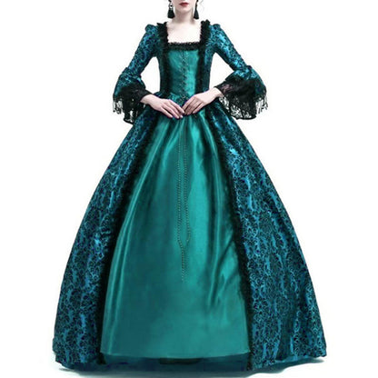 Victorian Medieval Renaissance Ball Gown Dress for Theater & Cosplay