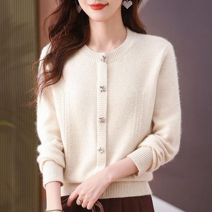 Cozy Chunky Knit Sweater Women's Casual Loose Fit Pullover Winter Tops