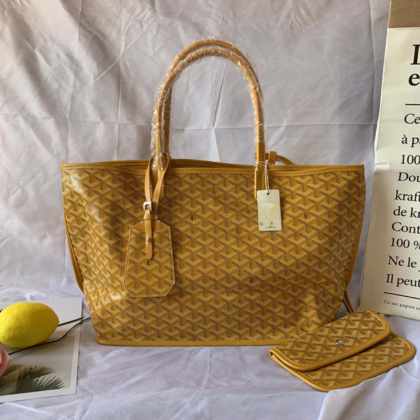 Reversible Tote Bag with Grommet Detail | Luxury Designer Inspired Shoulder Bag for Women