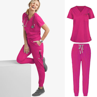 Professional Medical Scrub Set for Doctors & Nurses | Spa & Salon Uniform