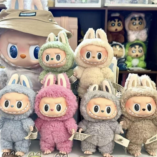 Labubu First Generation Plush Toy Doll | Unique Blind Box Collectible, High-Quality Gift for Kids