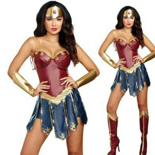 Gladiator Wonder Woman Costume for Women | Premium Cosplay & Halloween Outfit