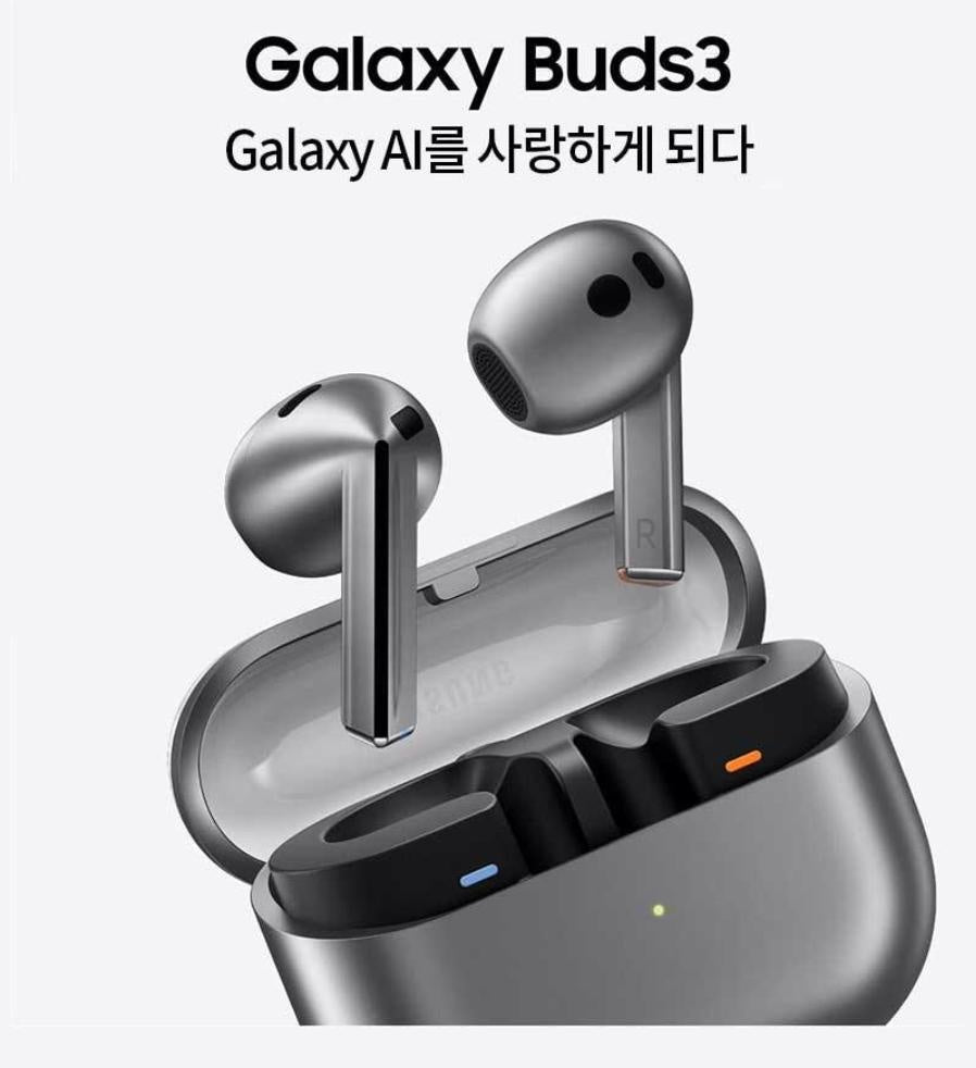 Galaxy Buds 3 SM-R530 삼성전자 갤럭시 버즈 3 무선 블루투스 이어폰 글로벌 버전