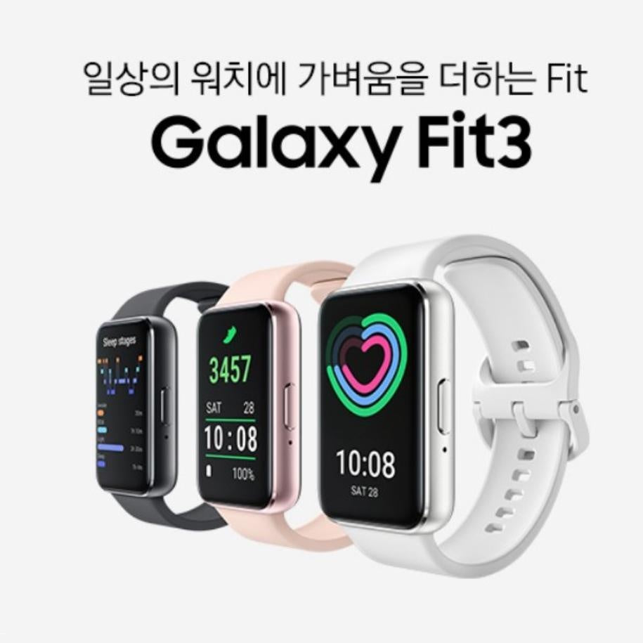 삼성전자 갤럭시 핏3 R390 블루투스 스마트 밴드 워치 글로벌 버전 국내 AS 가능