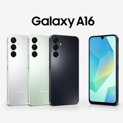 삼성전자 갤럭시 A16 5F-DS LTE 듀얼심 자급제 미사용 공기계폰 용량 128GB 효도폰 초등학생폰 국내AS가능 [4RAM / 8RAM]