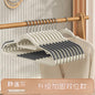 Heavy Duty Velvet Hangers with 360° Swivel Hook - Non-Slip, Space-Saving Clothes Hangers for Dry & Wet Use