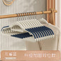 Heavy Duty Velvet Hangers with 360° Swivel Hook - Non-Slip, Space-Saving Clothes Hangers for Dry & Wet Use