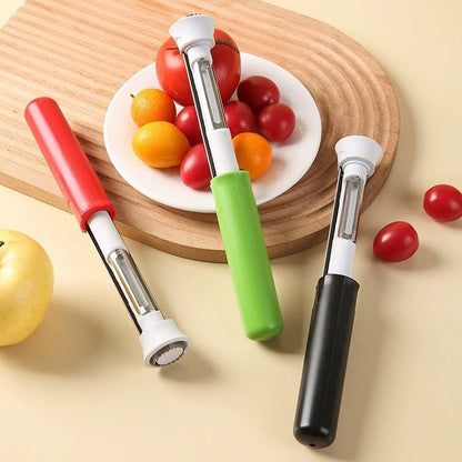 Stainless Steel Apple Corer & Peeler | 2-in-1 Fruit Core Remover Tool for Apples & Pears