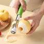 Stainless Steel Apple Corer & Peeler | 2-in-1 Fruit Core Remover Tool for Apples & Pears