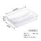 Clear PET Remote Control & Makeup Organizer | Desktop & Fridge Storage Box | Household Tidying Tray