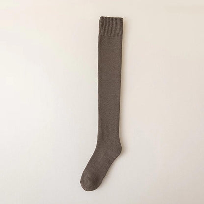 Extra Thick Knee-High Socks | Winter Leg Warmers with Fleece Lining for Women