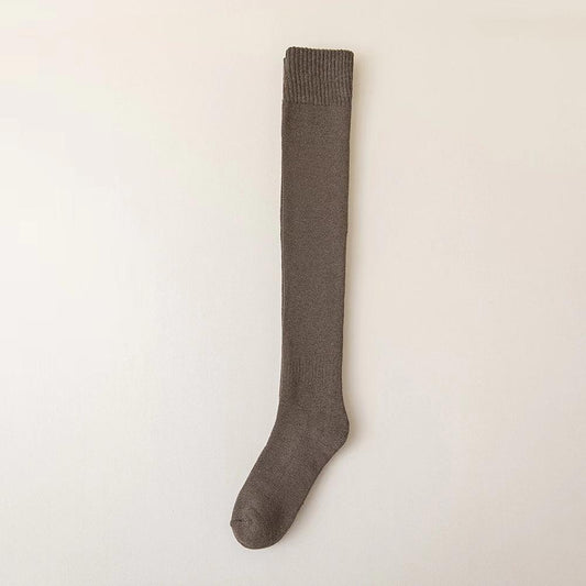 Extra Thick Knee-High Socks | Winter Leg Warmers with Fleece Lining for Women