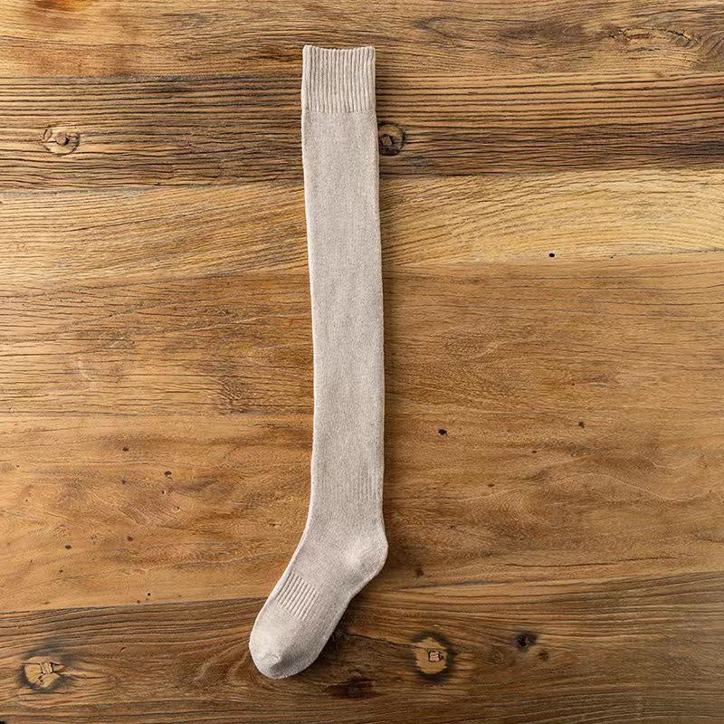 Extra Thick Knee-High Socks | Winter Leg Warmers with Fleece Lining for Women