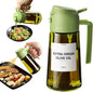 2-in-1 Kitchen Oil Sprayer & Pourer, Leak-Proof Glass Oil Dispenser Bottle with High Pressure Pump