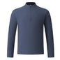 Diga Men's Performance Long Sleeve Half Zip Top - Athletic Running & Training Shirt
