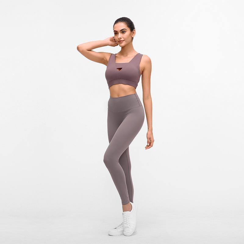 Seamless High-Waist Yoga Pants for Women - Tummy Control & Lifting for Workouts & Running