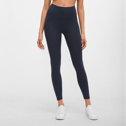 Seamless High-Waist Yoga Pants for Women - Tummy Control & Lifting for Workouts & Running