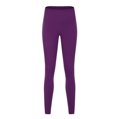 Seamless High-Waist Yoga Pants for Women - Tummy Control & Lifting for Workouts & Running