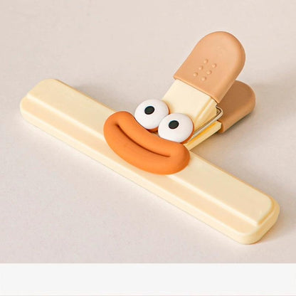 T-Type Food Bag Clips - Airtight Kitchen Sealing Clamps for Snacks, Chips & Dry Goods