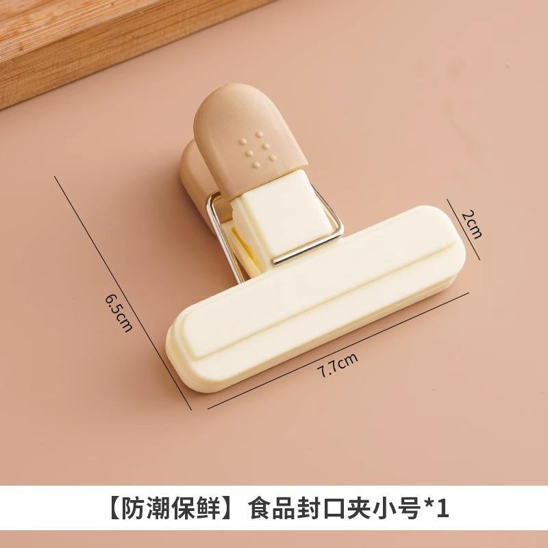 T-Type Food Bag Clips - Airtight Kitchen Sealing Clamps for Snacks, Chips & Dry Goods