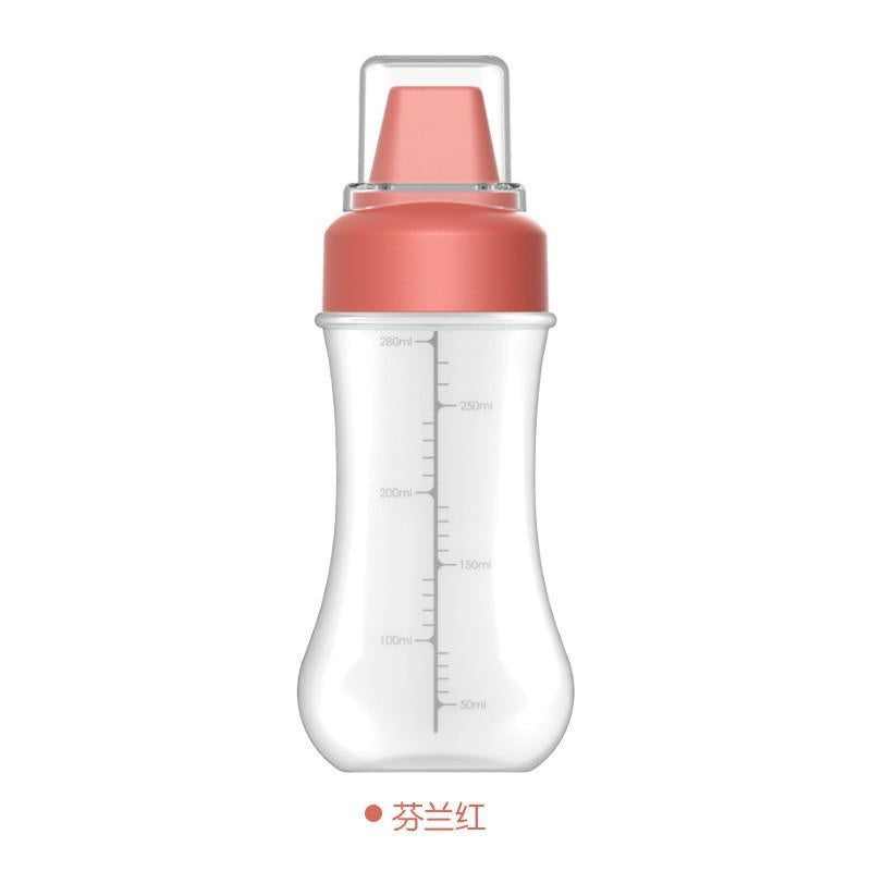 5-Nozzle Squeeze Bottle for Kitchen | Ketchup, Mayo, Soy Sauce & Thick Condiments