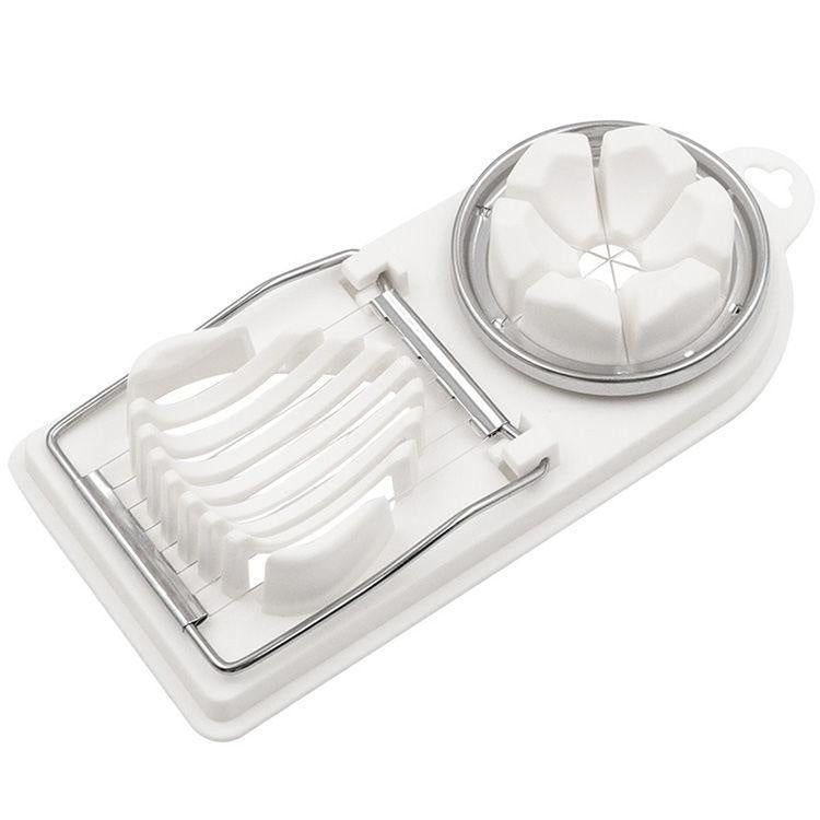 3-in-1 Egg Slicer & Wedger | Kitchen Gadget for Hard-Boiled Eggs, Avocado & Fruits