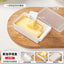 Japanese Style Butter Keeper Box with Lid | Cheese & Butter Storage Container | Airtedge Refrigerator Organizer & Cutter