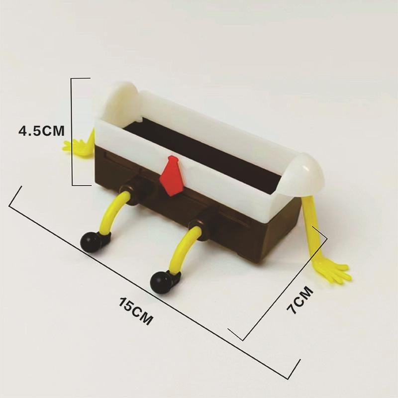 SpongeBob SquarePants Dish Sponge & Drying Rack Set | Cartoon Kitchen Scrubber with Drain Holder