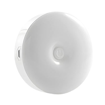 Rechargeable Touch Control LED Night Light | Portable Magnetic Base for Bedroom & Dorm