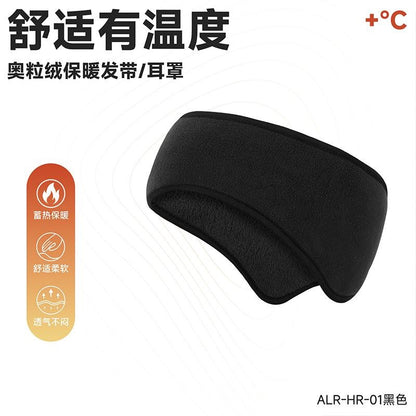 Winter Thermal Fleece Headband | Wide Ear Warmer for Skiing, Cycling & Outdoor Sports