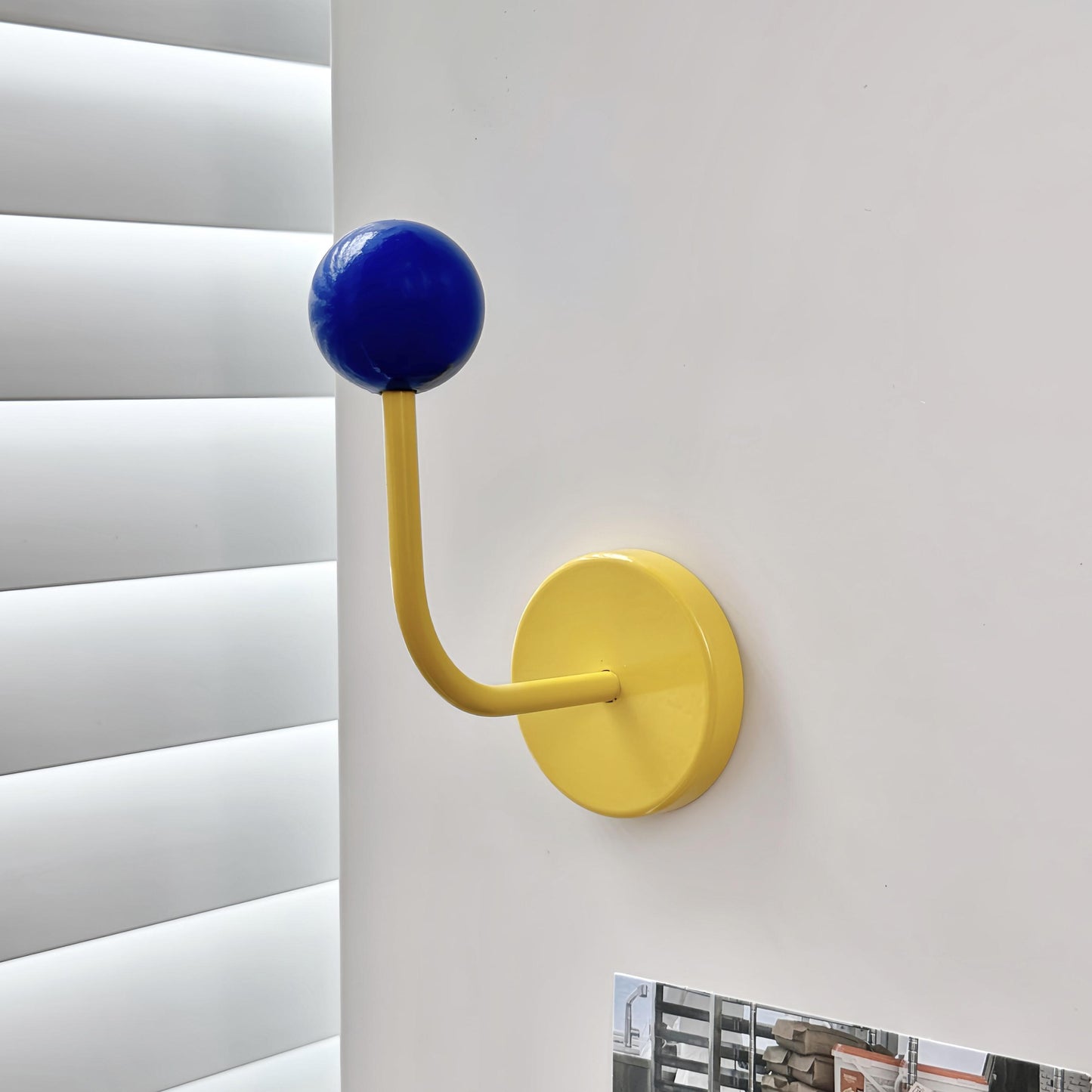 Vibrant Wooden Ball Magnetic Hooks - Decorative No-Drill Fridge & Metal Cabinet Organizers