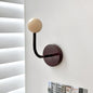 Vibrant Wooden Ball Magnetic Hooks - Decorative No-Drill Fridge & Metal Cabinet Organizers