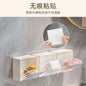 Adhesive Wall Mounted Organizer Box for Cotton Pads, Makeup Sponges, Hair Ties & Cotton Swabs